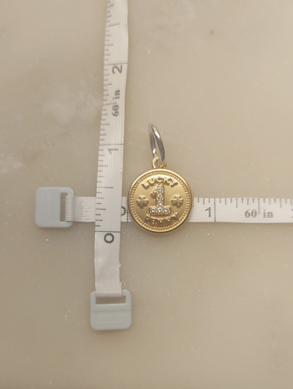 NEW! Brighton Lucky Penny Charm/Amulet Retired, Rare! JC4345 - Picture 7 of 8